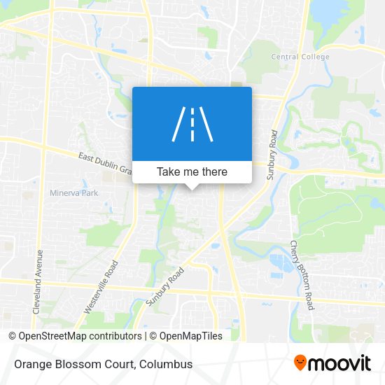 Orange Blossom Court map
