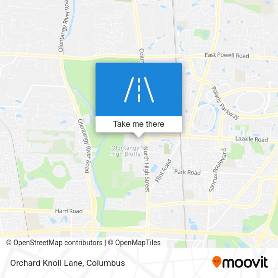 Mapa de Orchard Knoll Lane