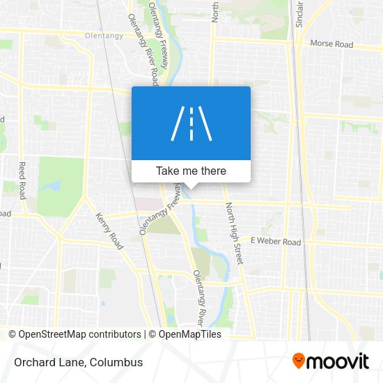 Mapa de Orchard Lane