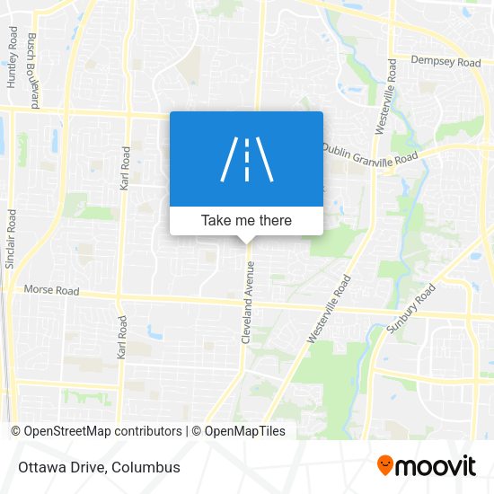 Ottawa Drive map