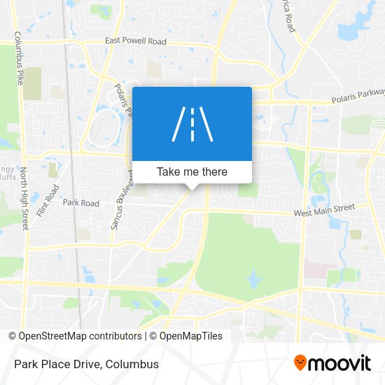 Mapa de Park Place Drive