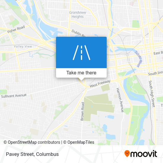 Mapa de Pavey Street