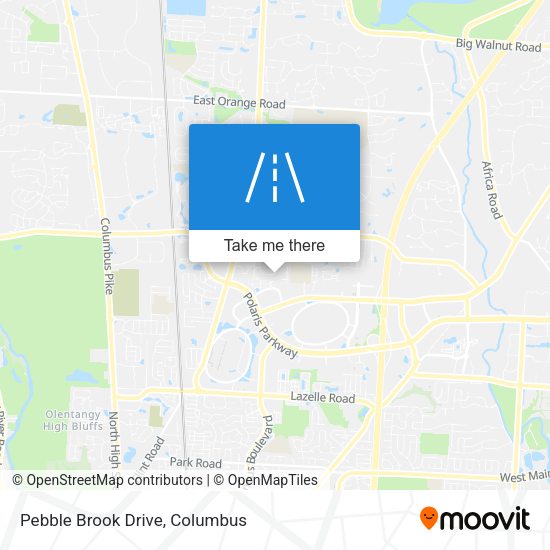 Pebble Brook Drive map