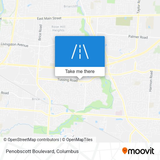 Mapa de Penobscott Boulevard