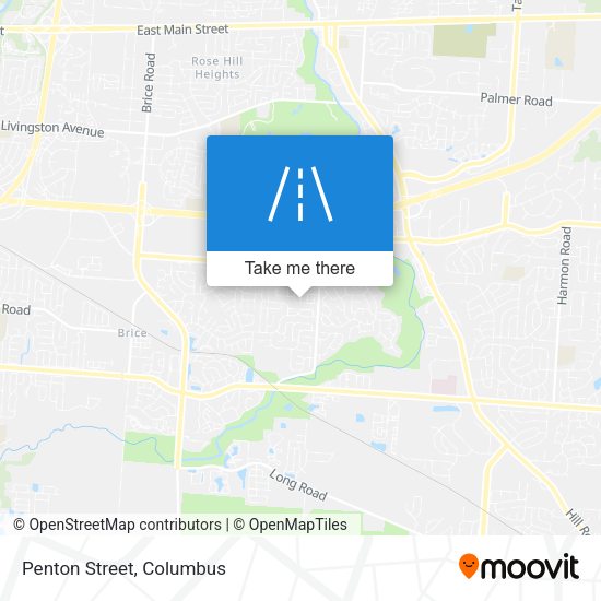 Mapa de Penton Street