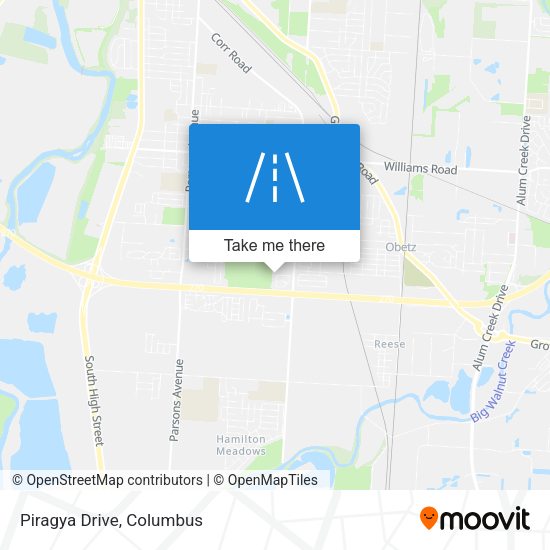 Mapa de Piragya Drive