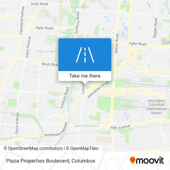 Plaza Properties Boulevard map