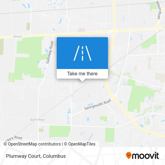 Mapa de Plumway Court