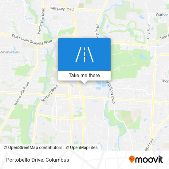 Portobello Drive map