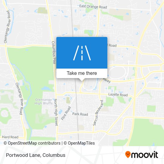 Mapa de Portwood Lane