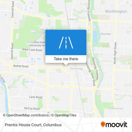 Prentis House Court map