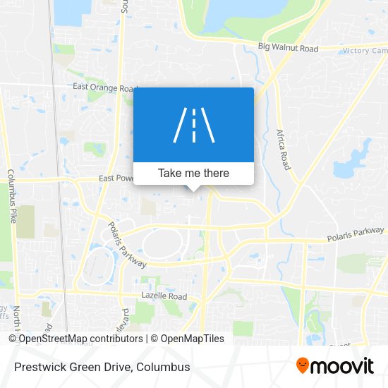 Prestwick Green Drive map
