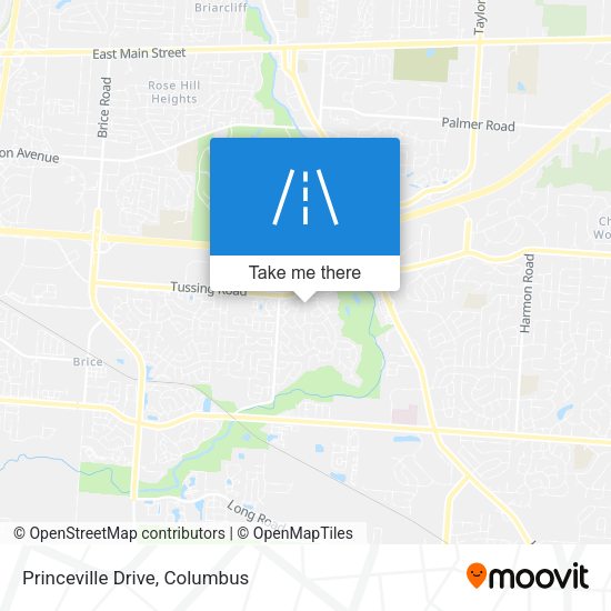 Mapa de Princeville Drive