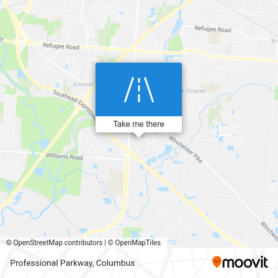 Professional Parkway map