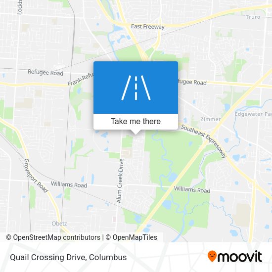 Quail Crossing Drive map