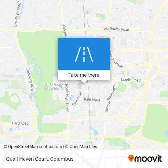Mapa de Quail Haven Court