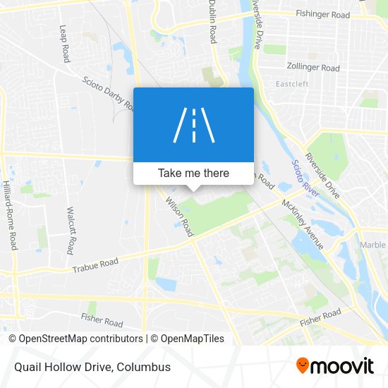 Quail Hollow Drive map