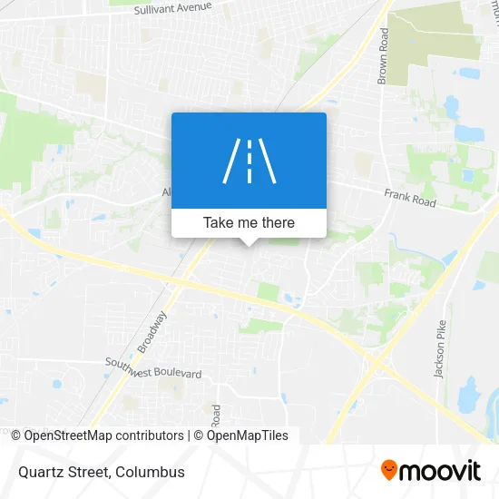 Quartz Street map