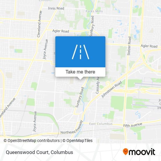 Queenswood Court map