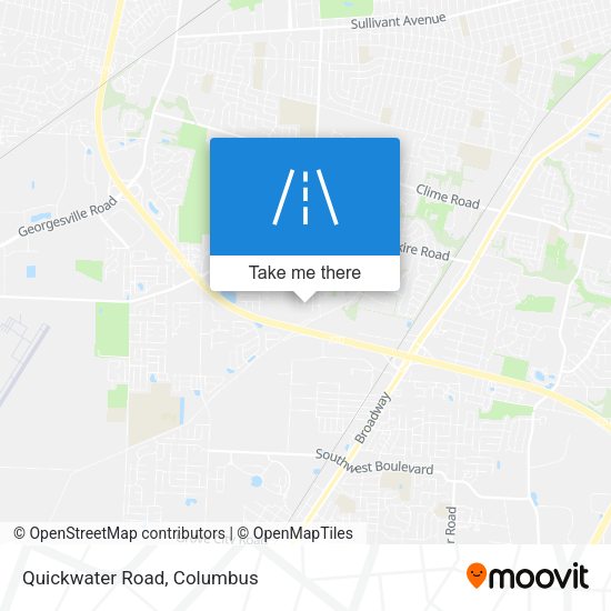 Mapa de Quickwater Road