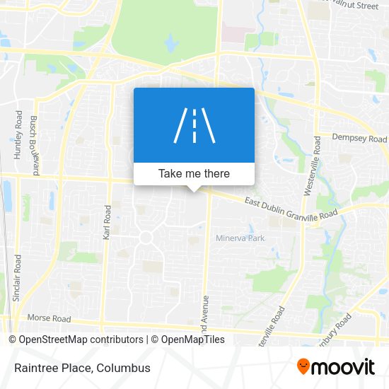 Mapa de Raintree Place
