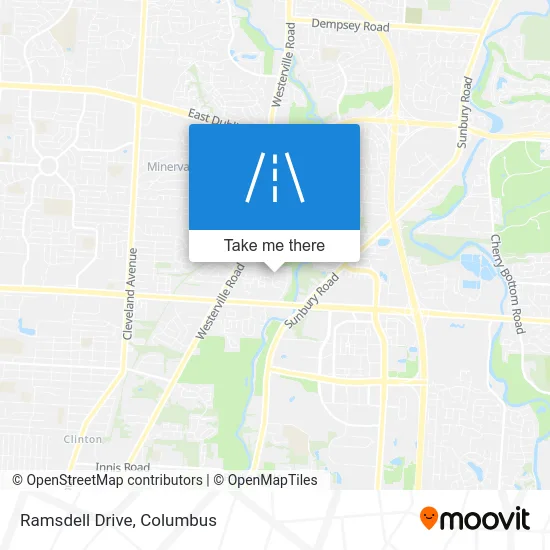 Ramsdell Drive map