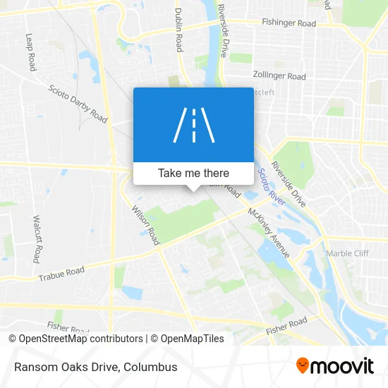 Ransom Oaks Drive map