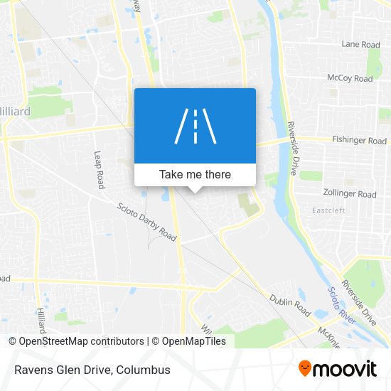 Mapa de Ravens Glen Drive