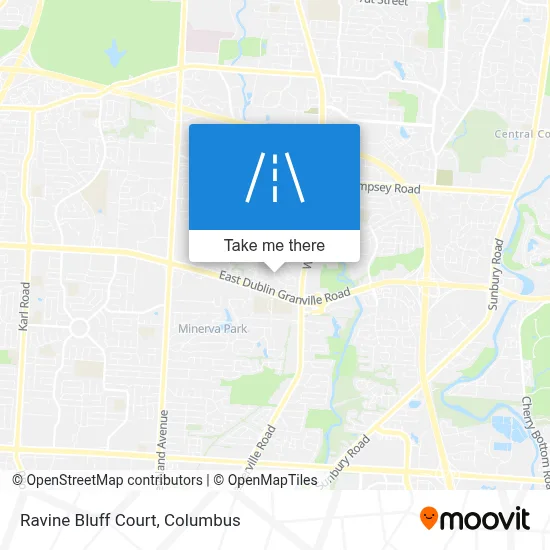 Ravine Bluff Court map