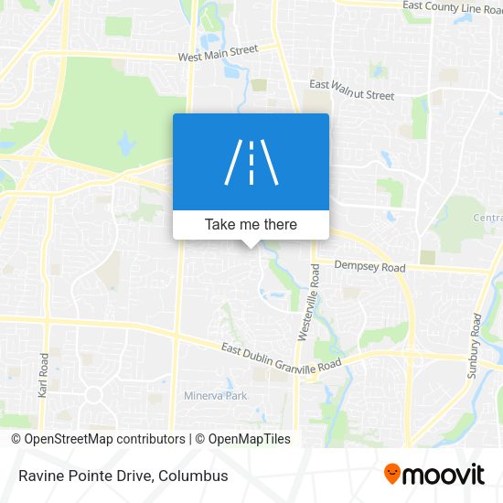 Ravine Pointe Drive map