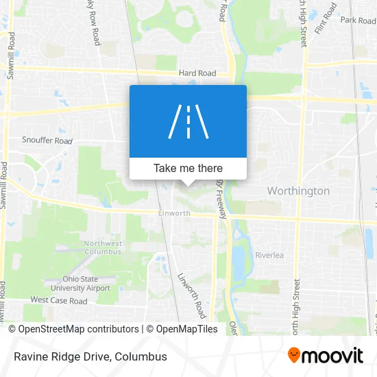 Ravine Ridge Drive map