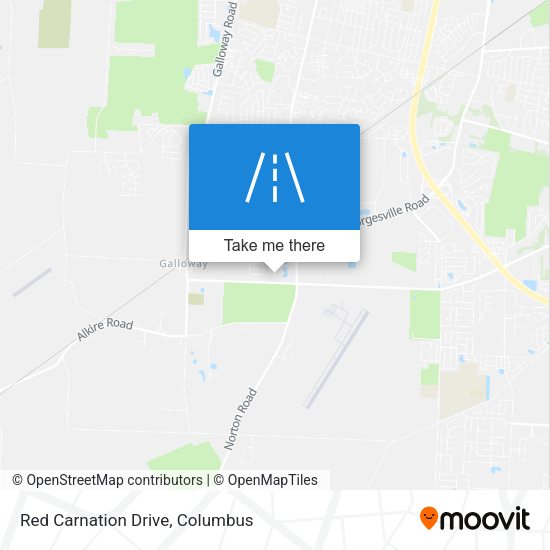 Mapa de Red Carnation Drive