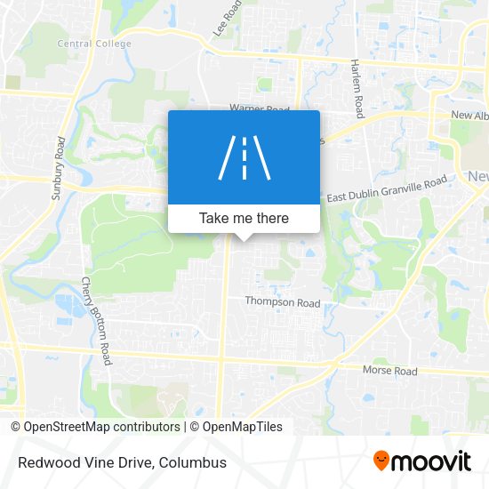 Mapa de Redwood Vine Drive