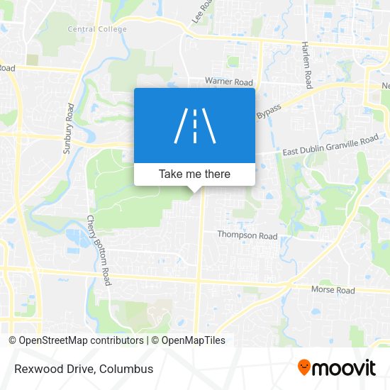 Mapa de Rexwood Drive