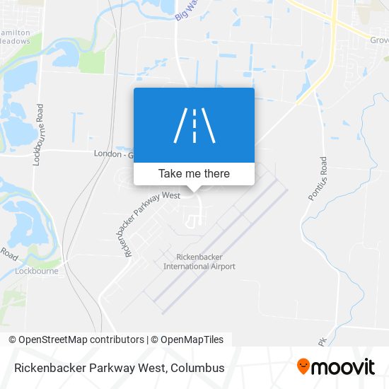 Mapa de Rickenbacker Parkway West