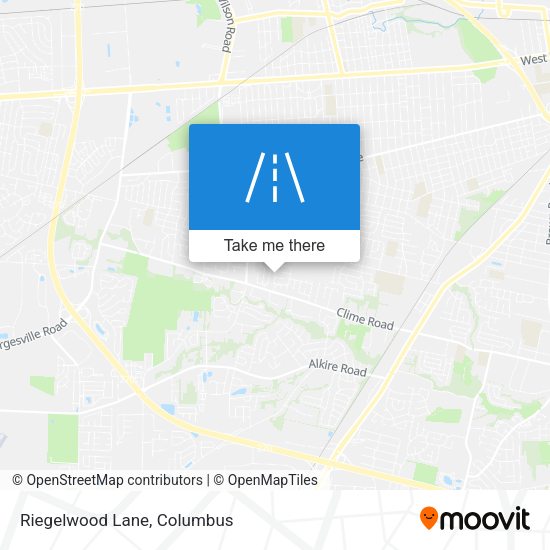 Mapa de Riegelwood Lane