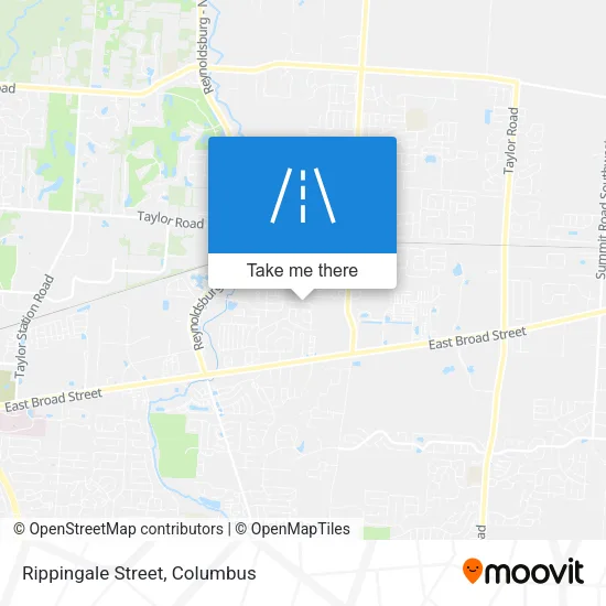 Rippingale Street map