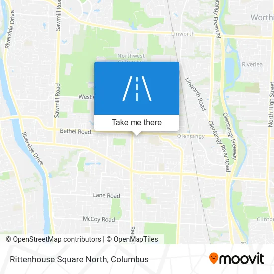 Rittenhouse Square North map