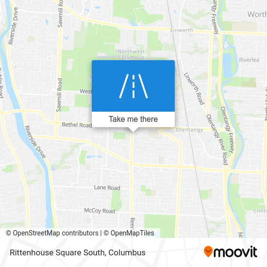 Rittenhouse Square South map