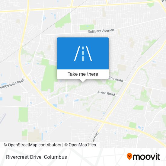 Mapa de Rivercrest Drive