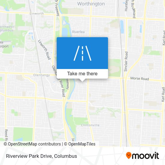 Mapa de Riverview Park Drive