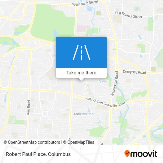 Mapa de Robert Paul Place