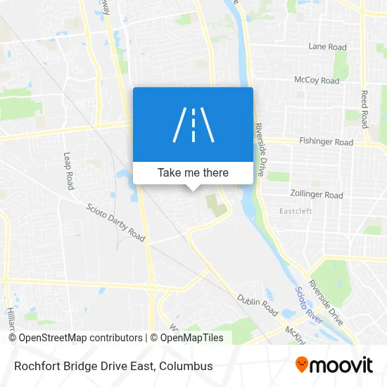 Rochfort Bridge Drive East map