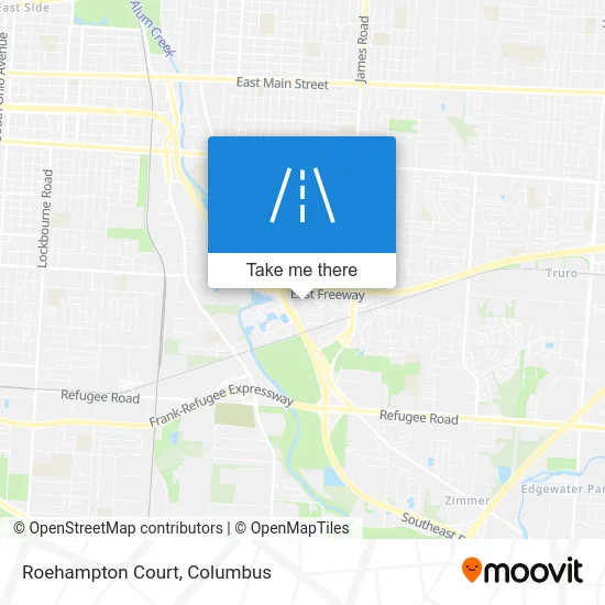 Roehampton Court map
