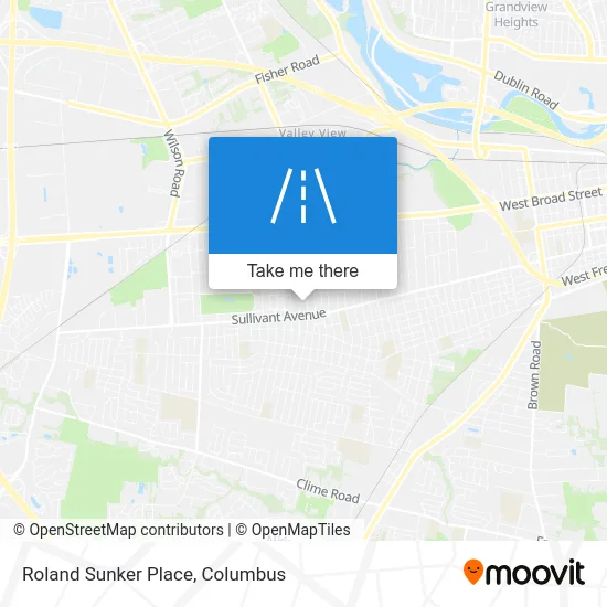 Roland Sunker Place map