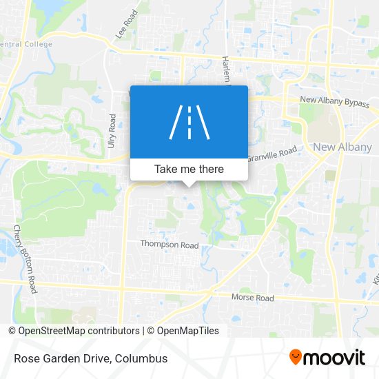 Mapa de Rose Garden Drive