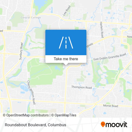 Mapa de Roundabout Boulevard