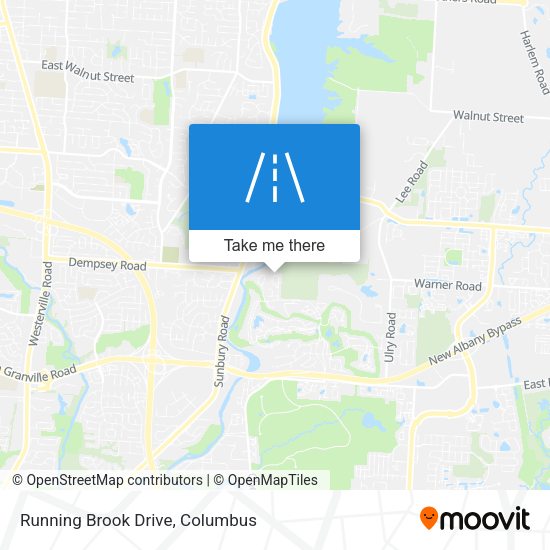 Running Brook Drive map
