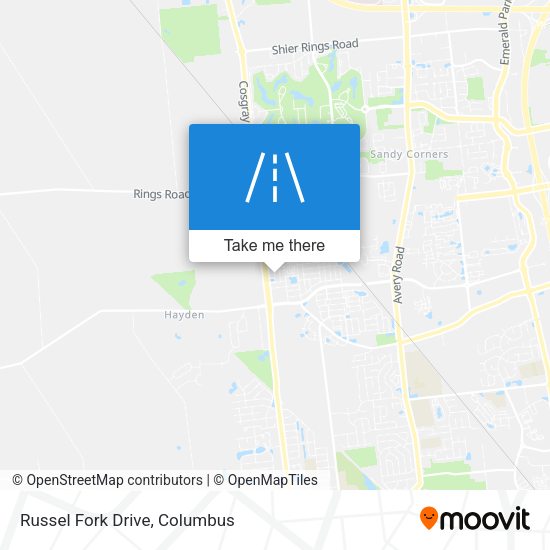 Russel Fork Drive map