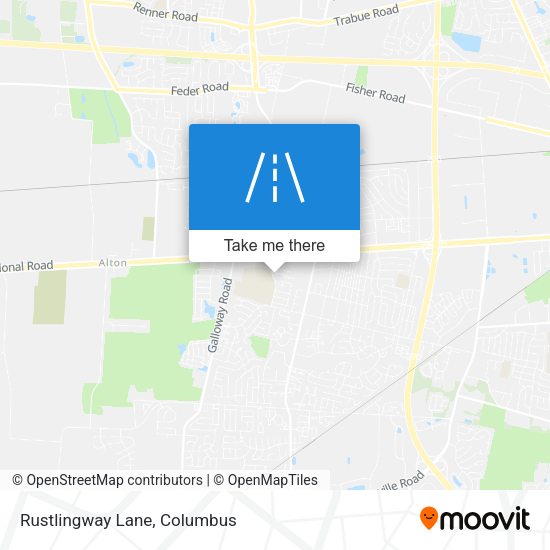 Mapa de Rustlingway Lane